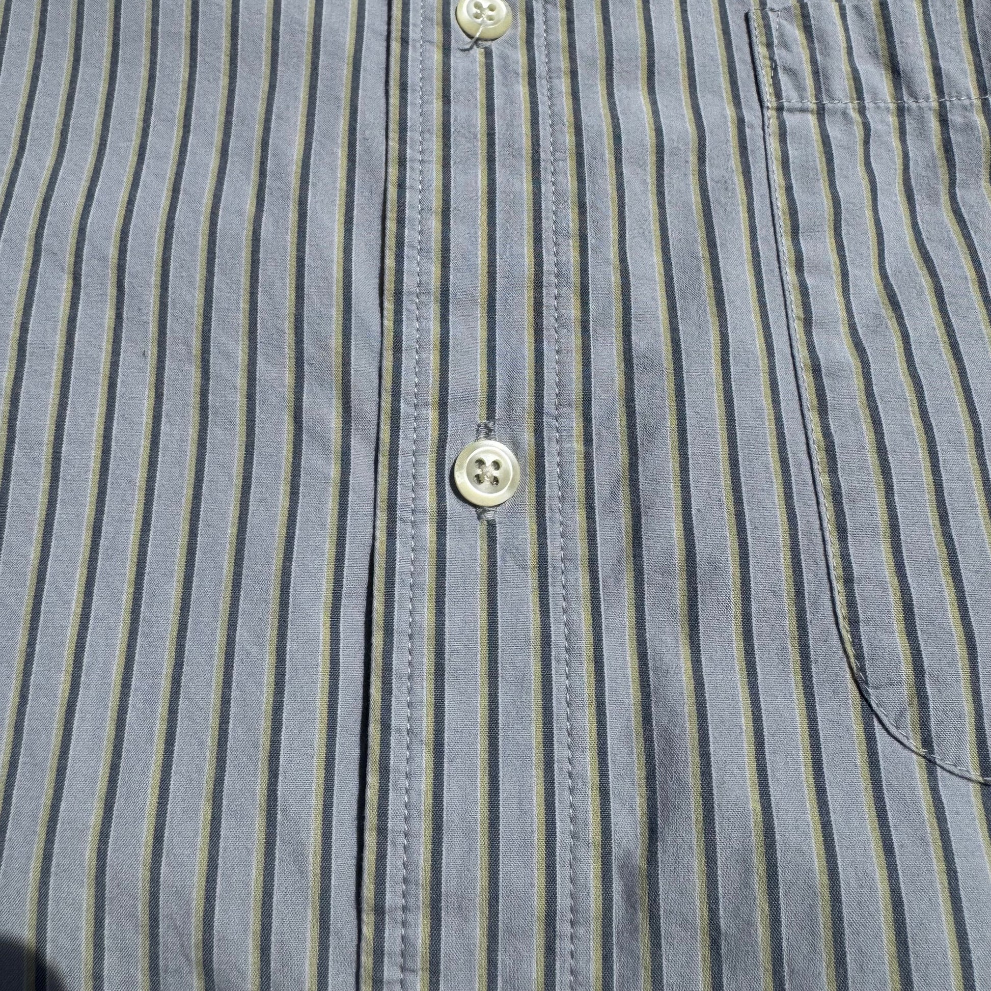 00s Eddie Bauer Striped Button Down Shirt KiiChain Clothing