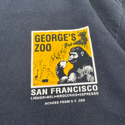 00s Gildan George’s Zoo San Francisco Black Graphic T-Shirt