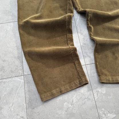 90s-00s Polo by Ralph Lauren Brown Corduroy Andrew Pants 38x30
