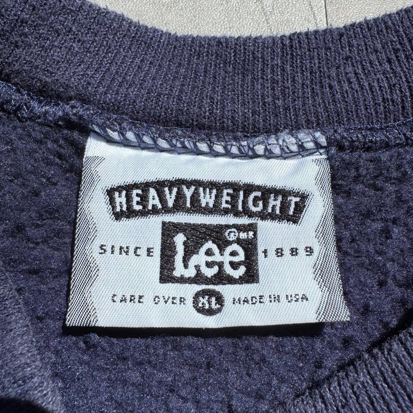 90s Lee Made in USA Guide Dog Logo Sweatshirt KiiChain Clothing