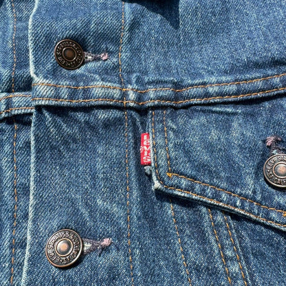 80s Levi’s 70506 Type III Made in Canada Dark Blue Denim Jacket