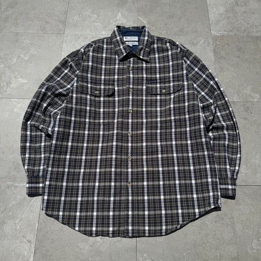 00s Columbia Checkered Double Pocket Shirt KiiChain Clothing