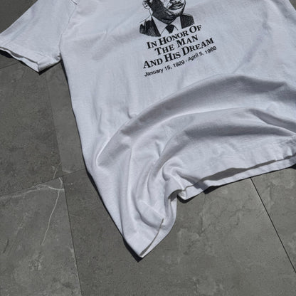 80s-90s Fruit of the Loom Made in USA Martin Luther King Single Stitch Tee KiiChain Clothing