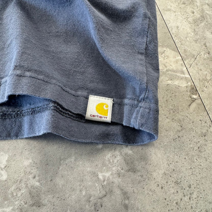 00s Carhartt Blue Forest Graphic Pocket T-Shirt