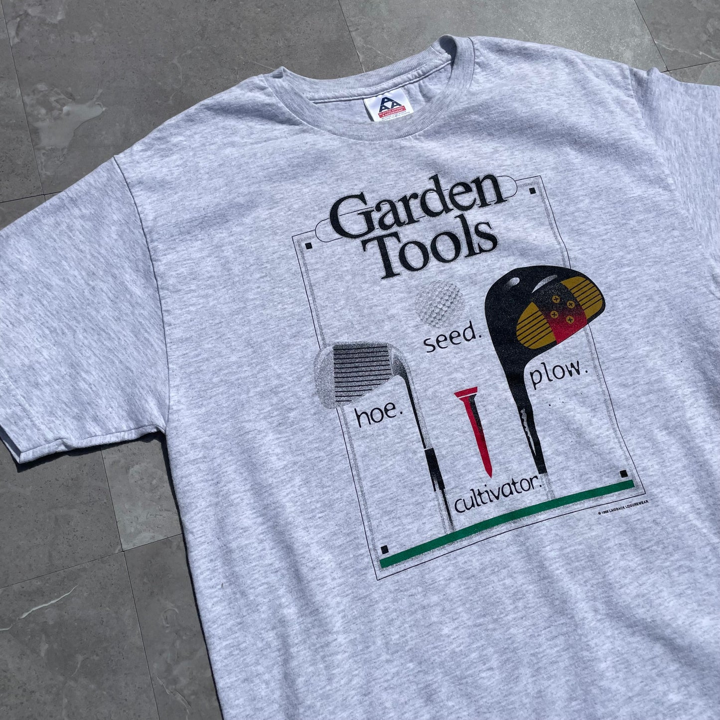 90s AAA Garden Tools Golf Graphic T-Shirt