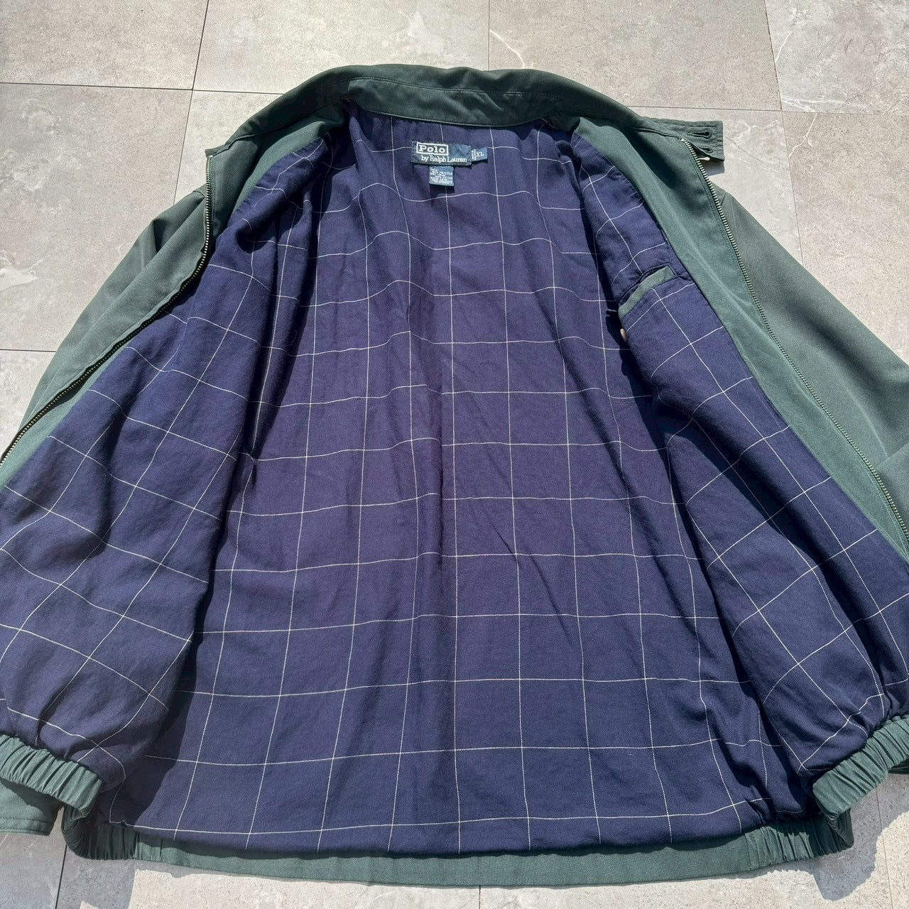 90s-00s Ralph Lauren Forest Green Swing Top Jacket
