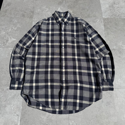 90s-00s Ralph Lauren Blake Checkered Shirt KiiChain Clothing