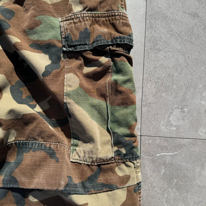 80s US Army 1988 Woodland Camouflage Military Pants