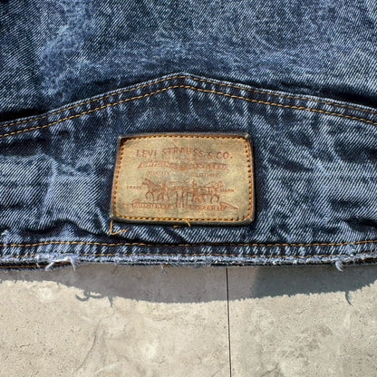 80s-90s Levi's 75066 Made in USA Dyed Denim Jacket