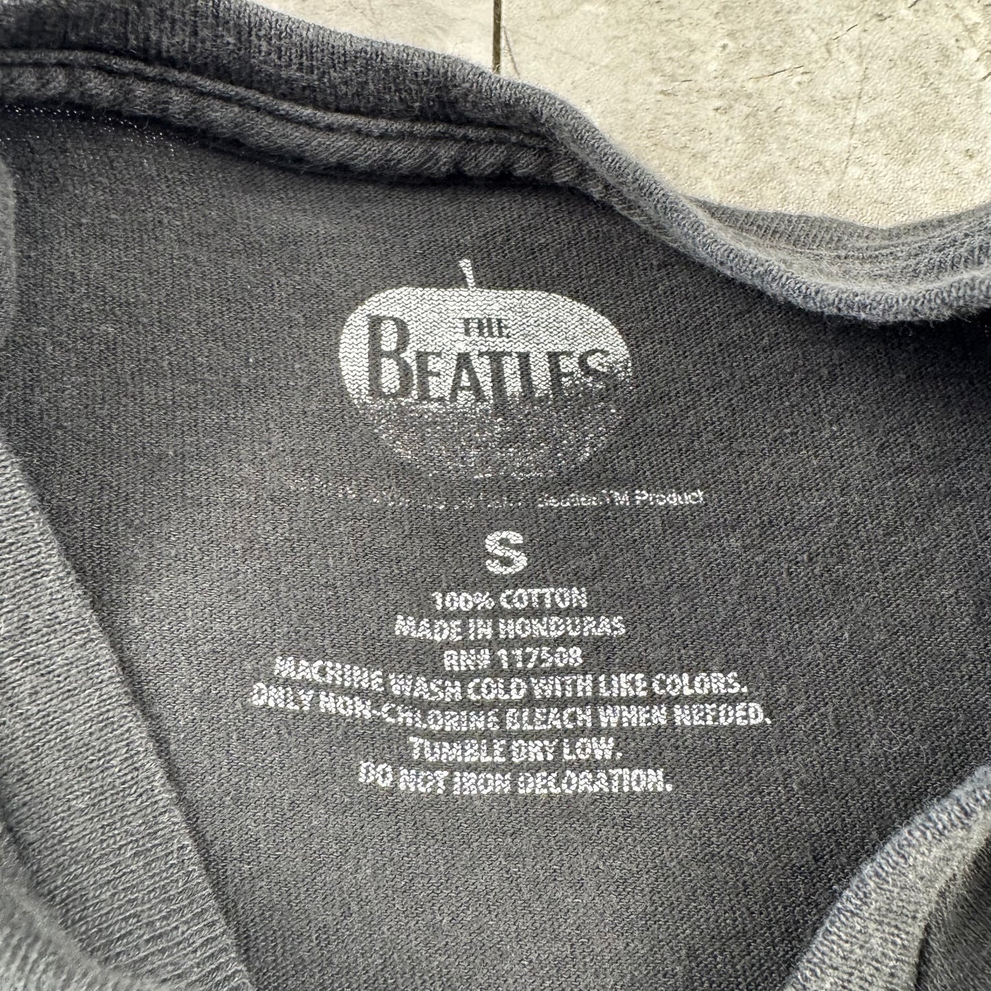 00s The Beatles Black Graphic T-Shirt