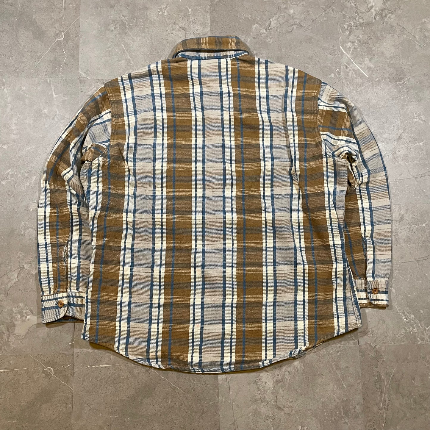 80s Big Mac Brown Checkered Flannel Shirt