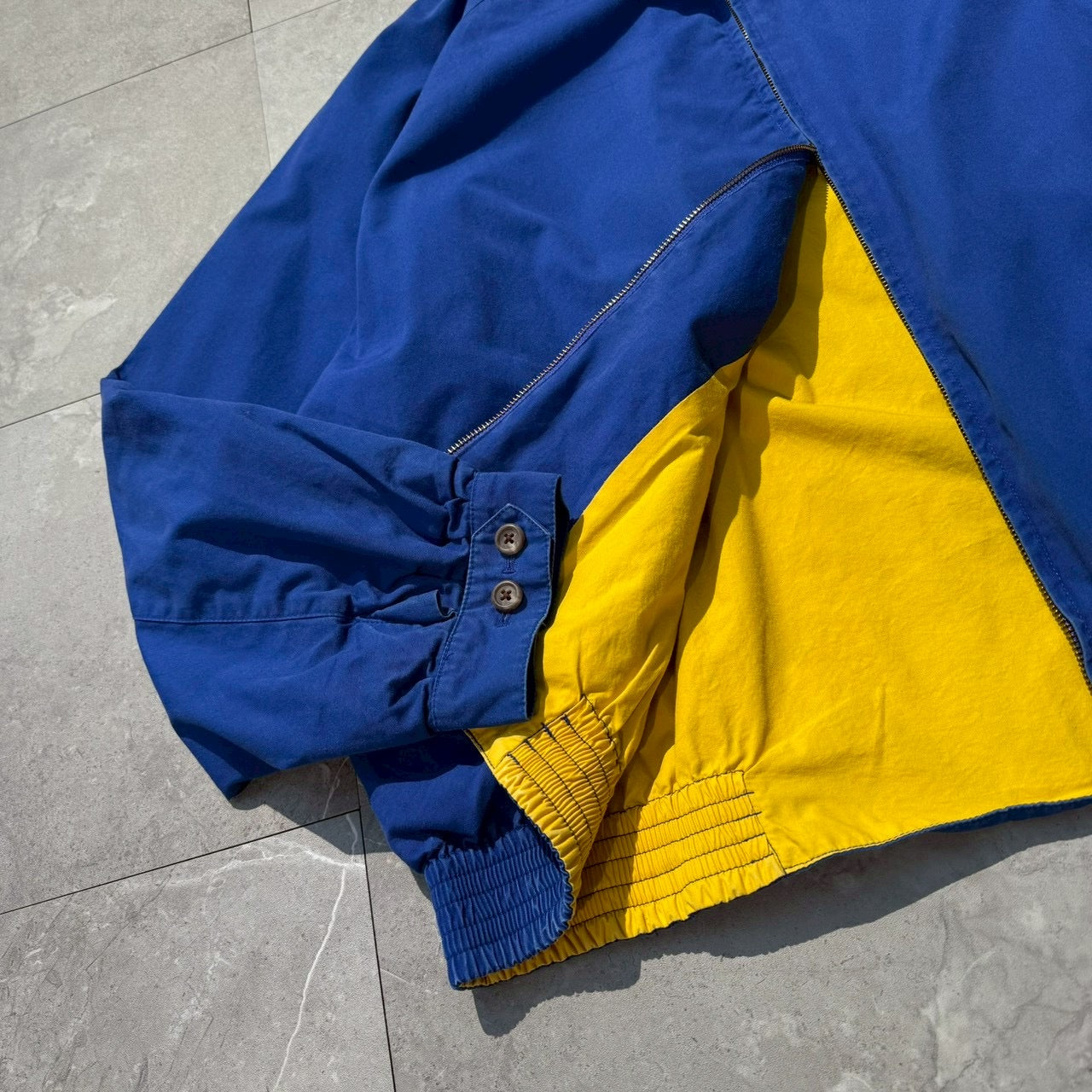 90s Ralph Lauren Blue Harrington Jacket
