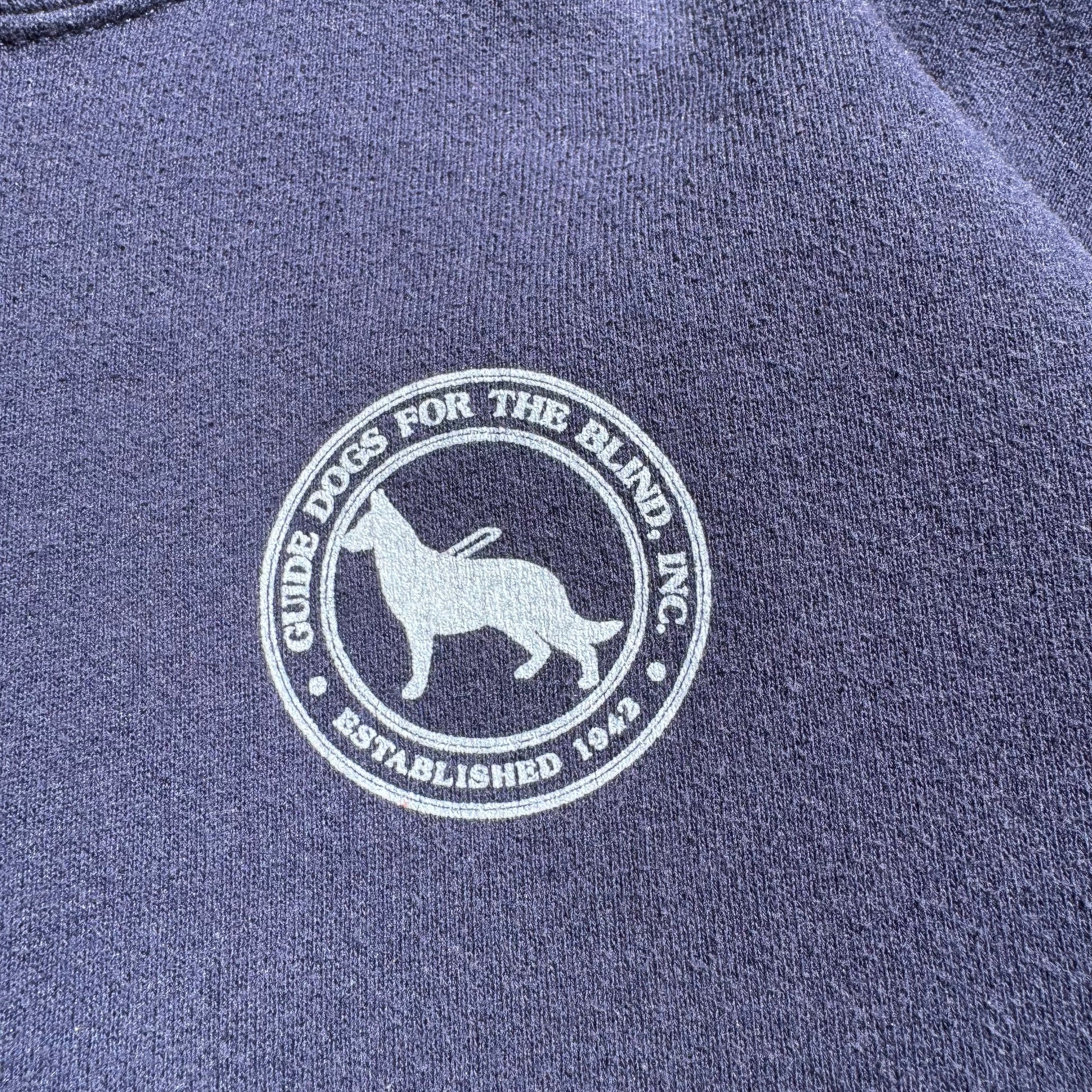90s Lee Made in USA Guide Dog Logo Sweatshirt KiiChain Clothing