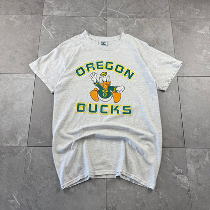 90s TLC Oregon Ducks Disney Donald Duck Collab Graphic Tee