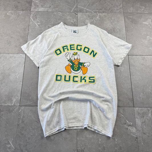 90s TLC Oregon Ducks Disney Donald Duck Collab Graphic Tee