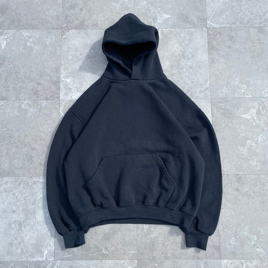 90s Russell Athletic Blank Black Hoodie