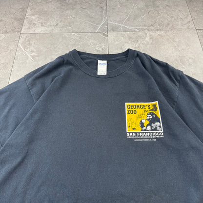 00s Gildan George’s Zoo San Francisco Black Graphic T-Shirt