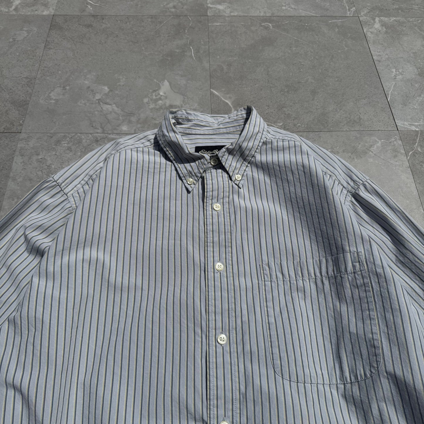00s Eddie Bauer Striped Button Down Shirt KiiChain Clothing