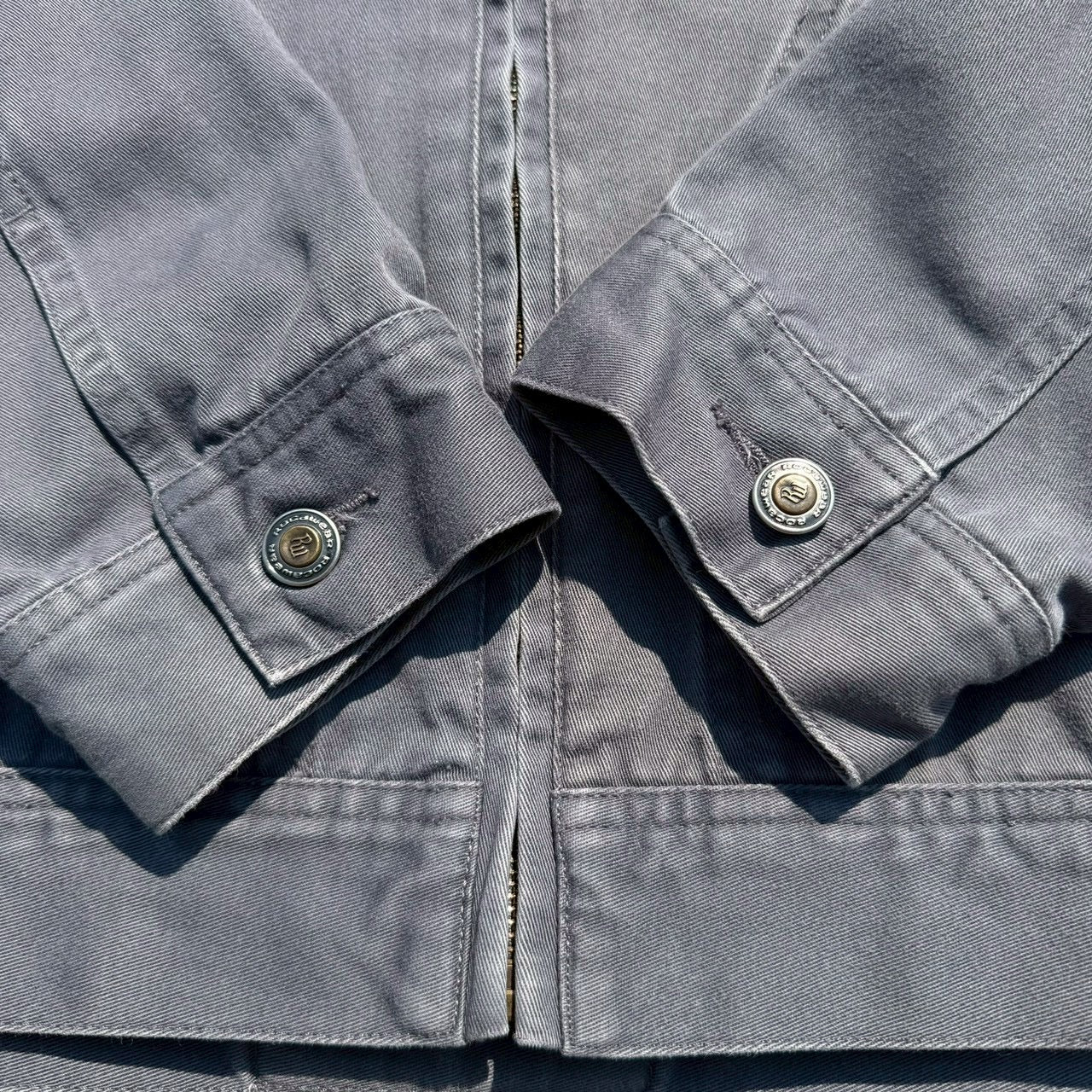 90s-00s RocaWear Gray Dual Pocket Jacket