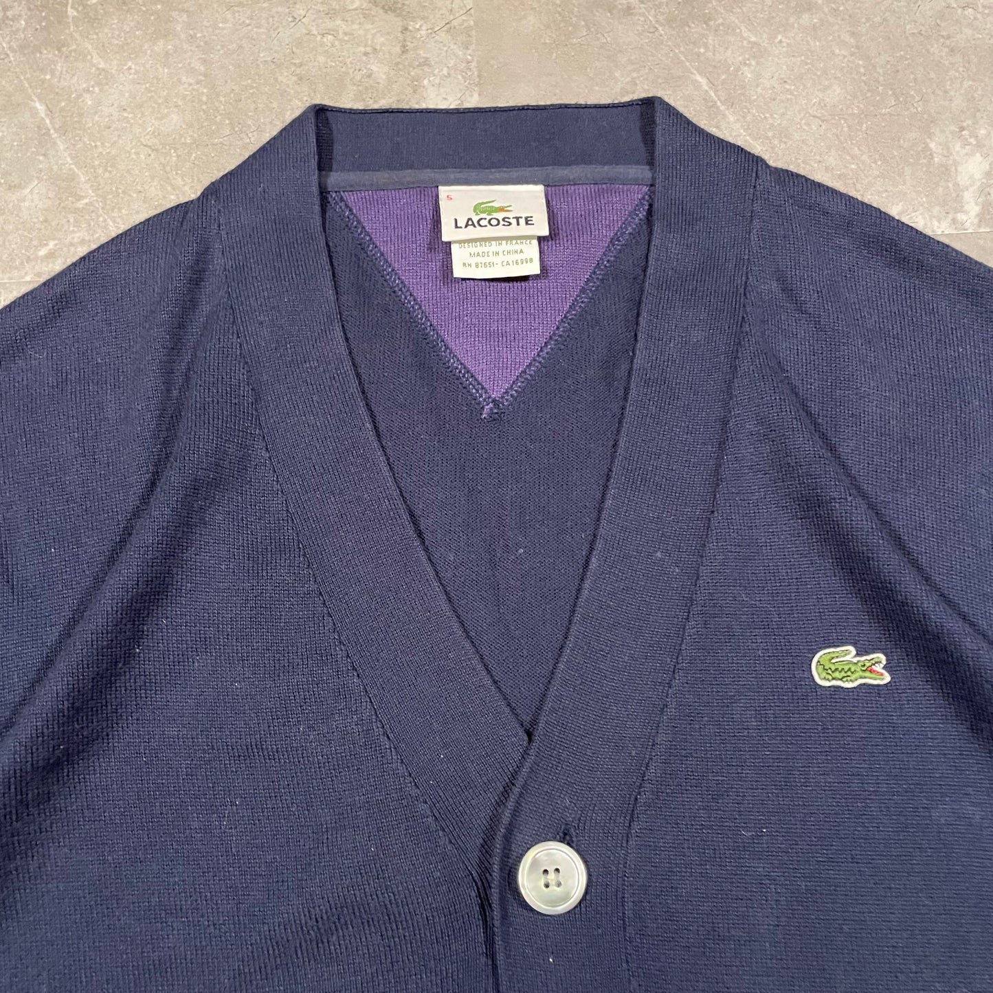 00s Lacoste Cardigan