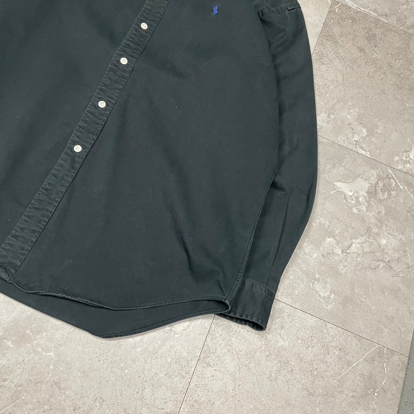 90s Ralph Lauren Blake Black Shirt