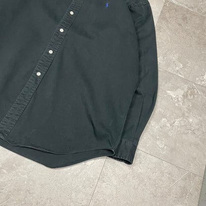 90s Ralph Lauren Blake Black Shirt