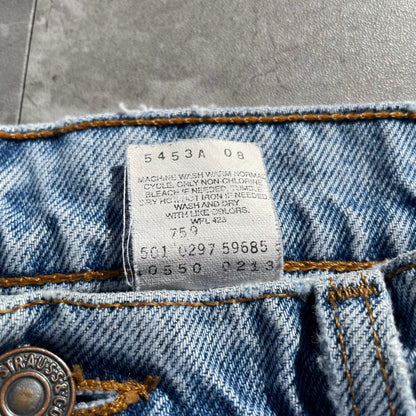 90s Levi's 550 Made in USA Denim 34x30