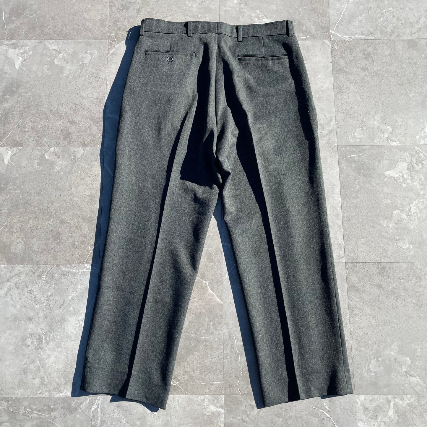 90s Levi's Made in USA Dark Gray Action Slacks