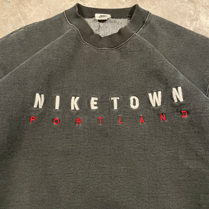 90s-00s Nike Portland Made in USA Heavyweight Crewneck Sweater