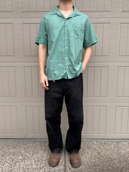 00s~ Polo Ralph Lauren Classic Fit Rare Mint Green Open Collar Shirt