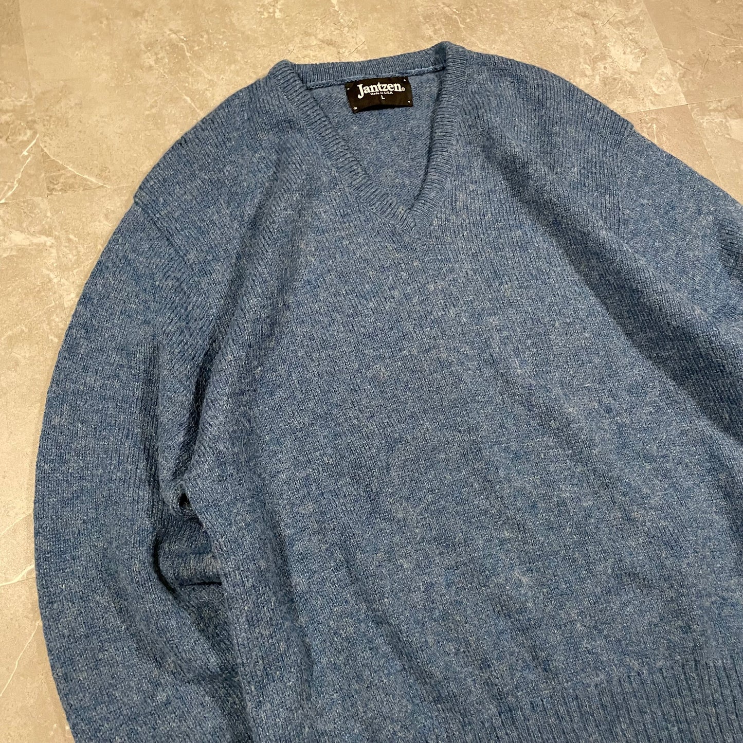 90s Jantzen Made in USA V-Neck Sweater