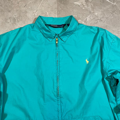 80s Ralph Lauren Turquoise Swing Top Jacket