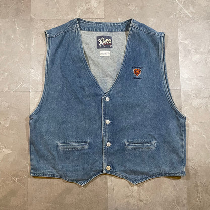 90s Lee Sport Denim Vest