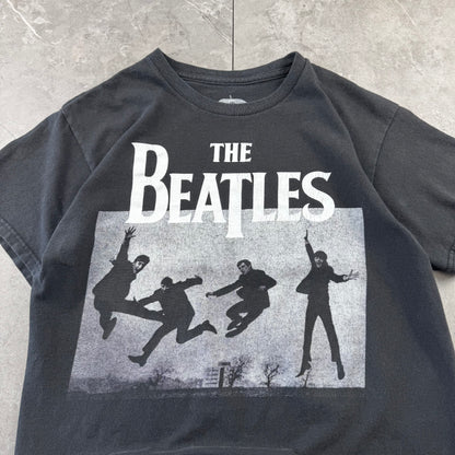 00s The Beatles Black Graphic T-Shirt