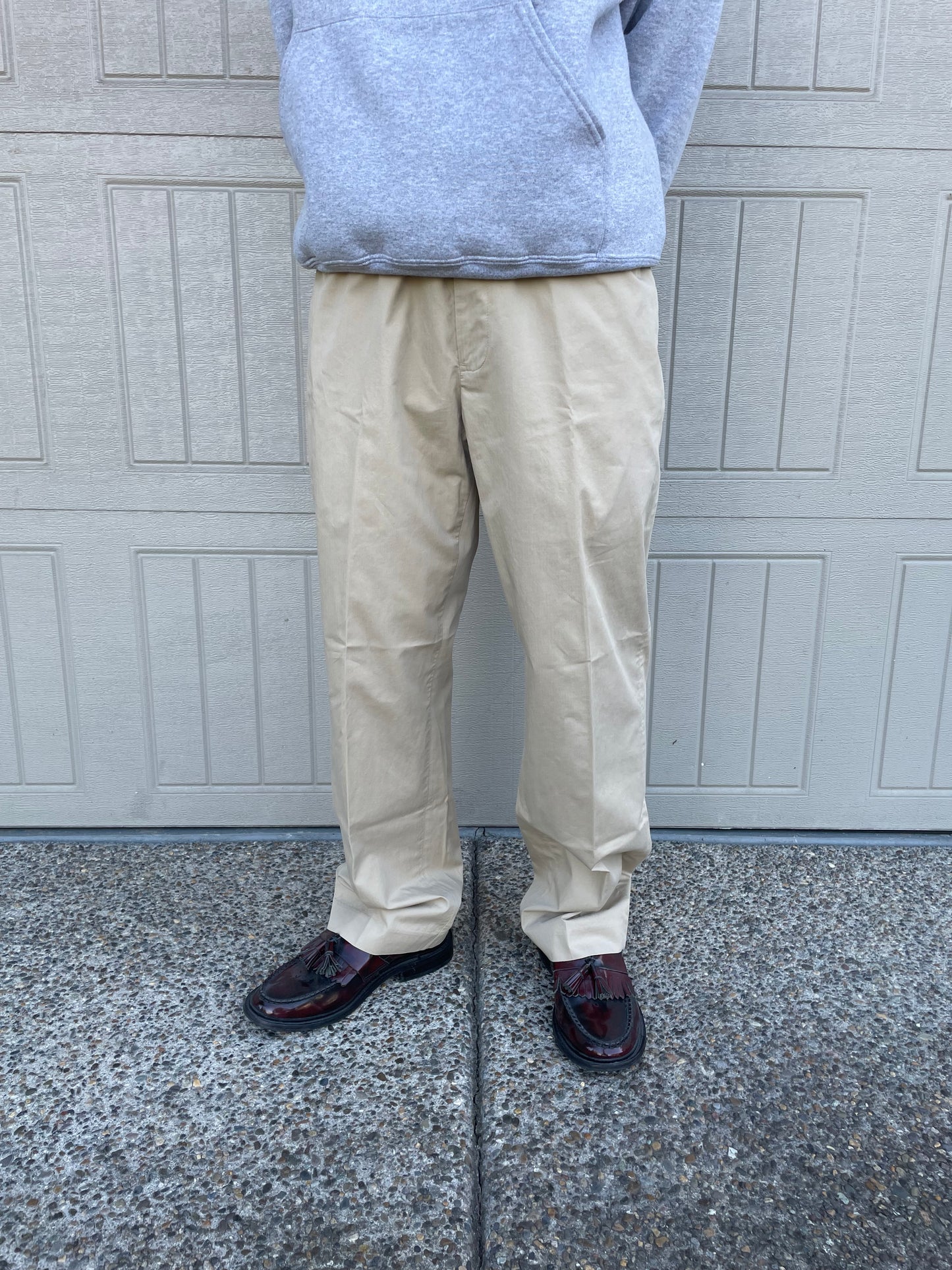 90s-00s Ralph Lauren Cream/Beige Chino Pants 34x30