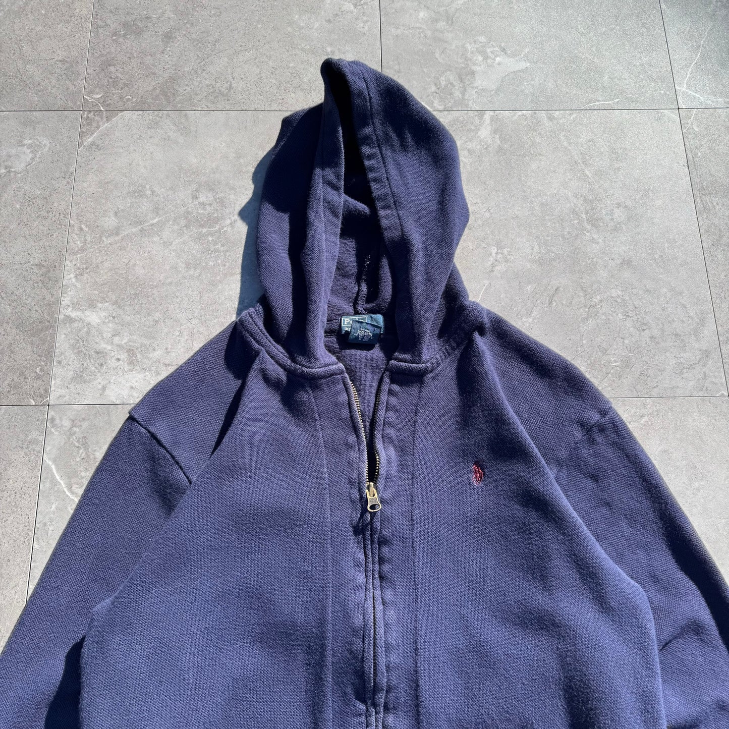 90s Ralph Lauren Women’s Zip-Up Hoodie