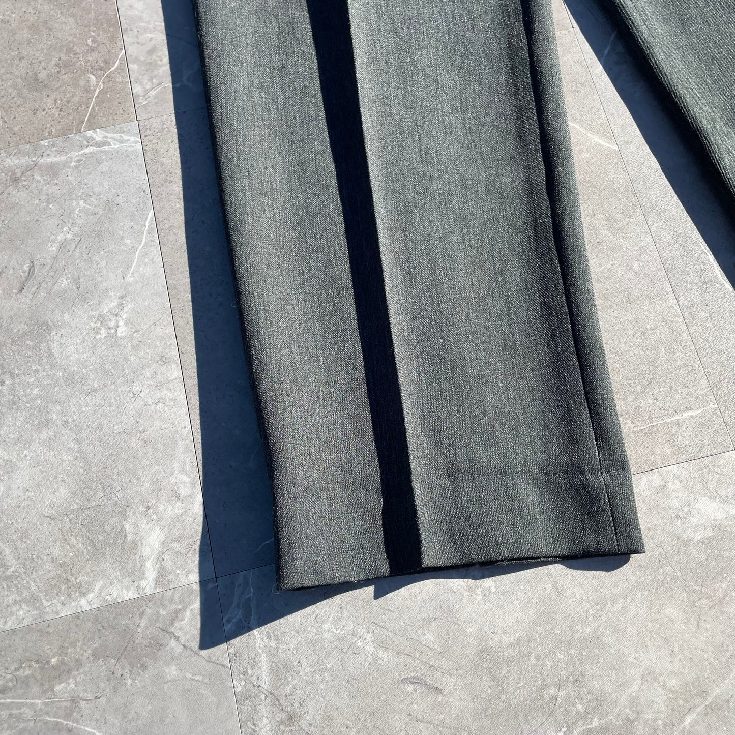 90s Levi's Made in USA Dark Gray Action Slacks