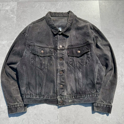 90s-00s Levi’s Black Denim Jacket