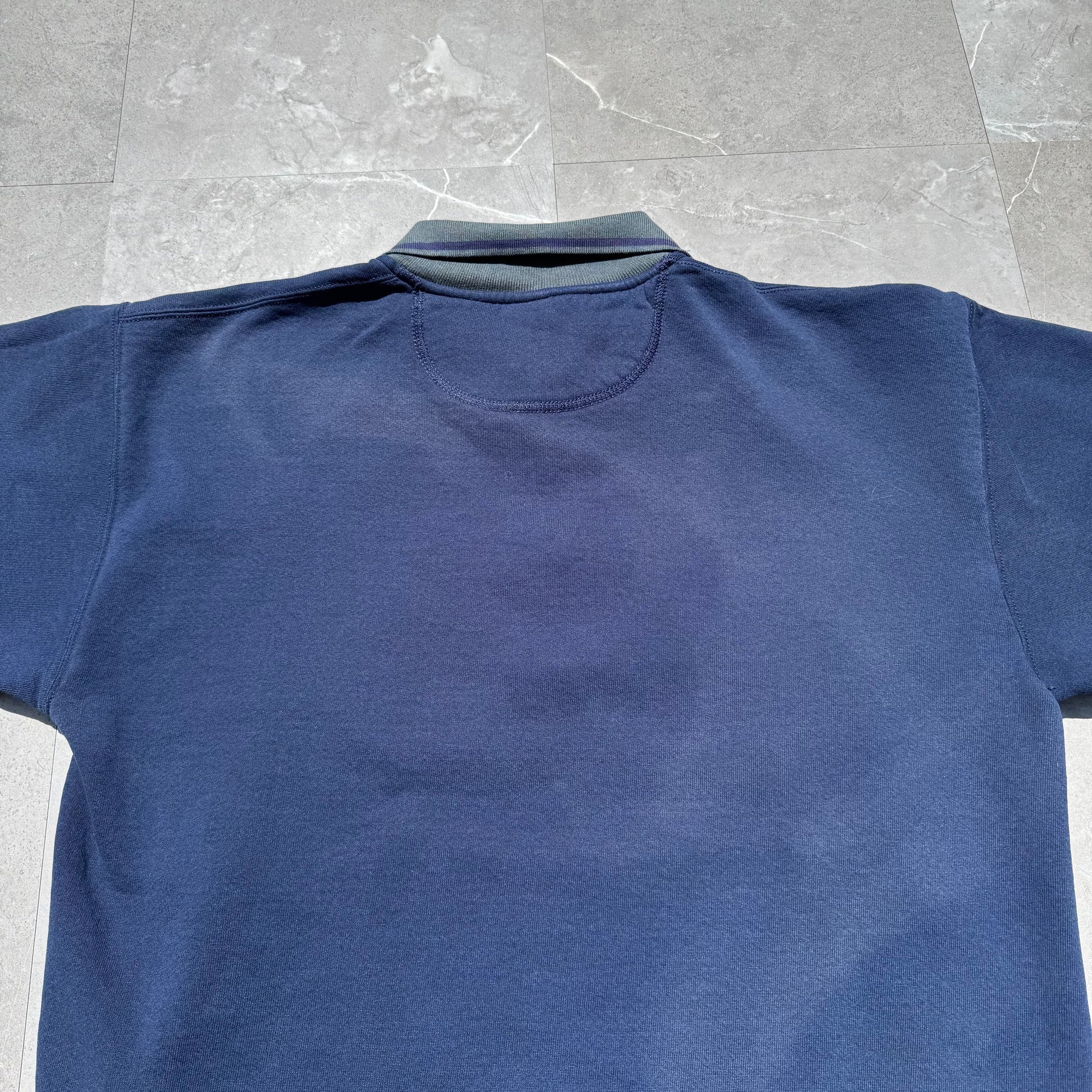 90s Russell Athletic Made in USA Half-Zip Polo Sweatshirt KiiChain Clothing