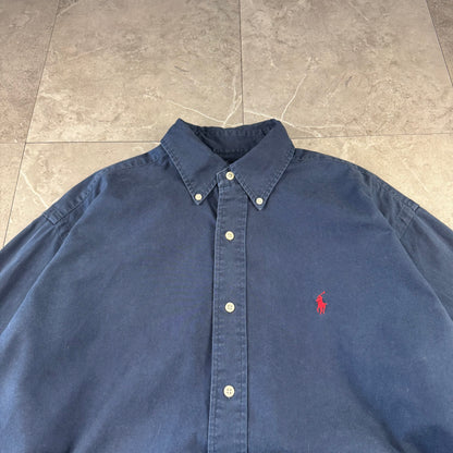 00s Ralph Lauren “Blaire” Navy Button Down Shirt
