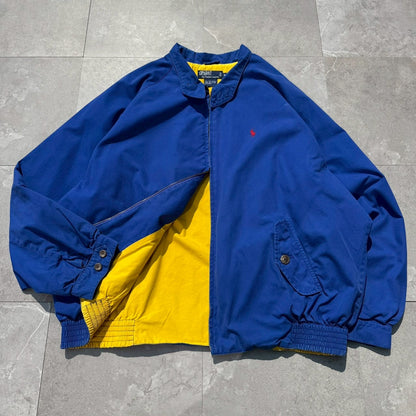 90s Ralph Lauren Blue Harrington Jacket