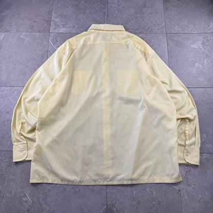 80s-90s JC Penny Yellow Dual Pocket Shirt