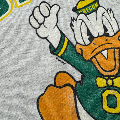90s TLC Oregon Ducks Disney Donald Duck Collab Graphic Tee
