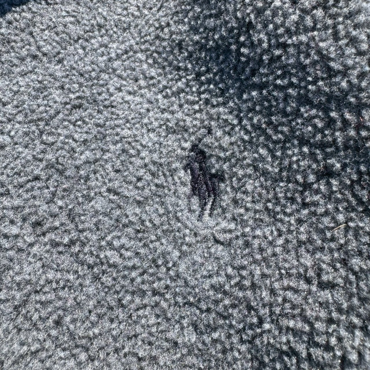 90s Ralph Lauren Gray Fleece Swing Top Jacket