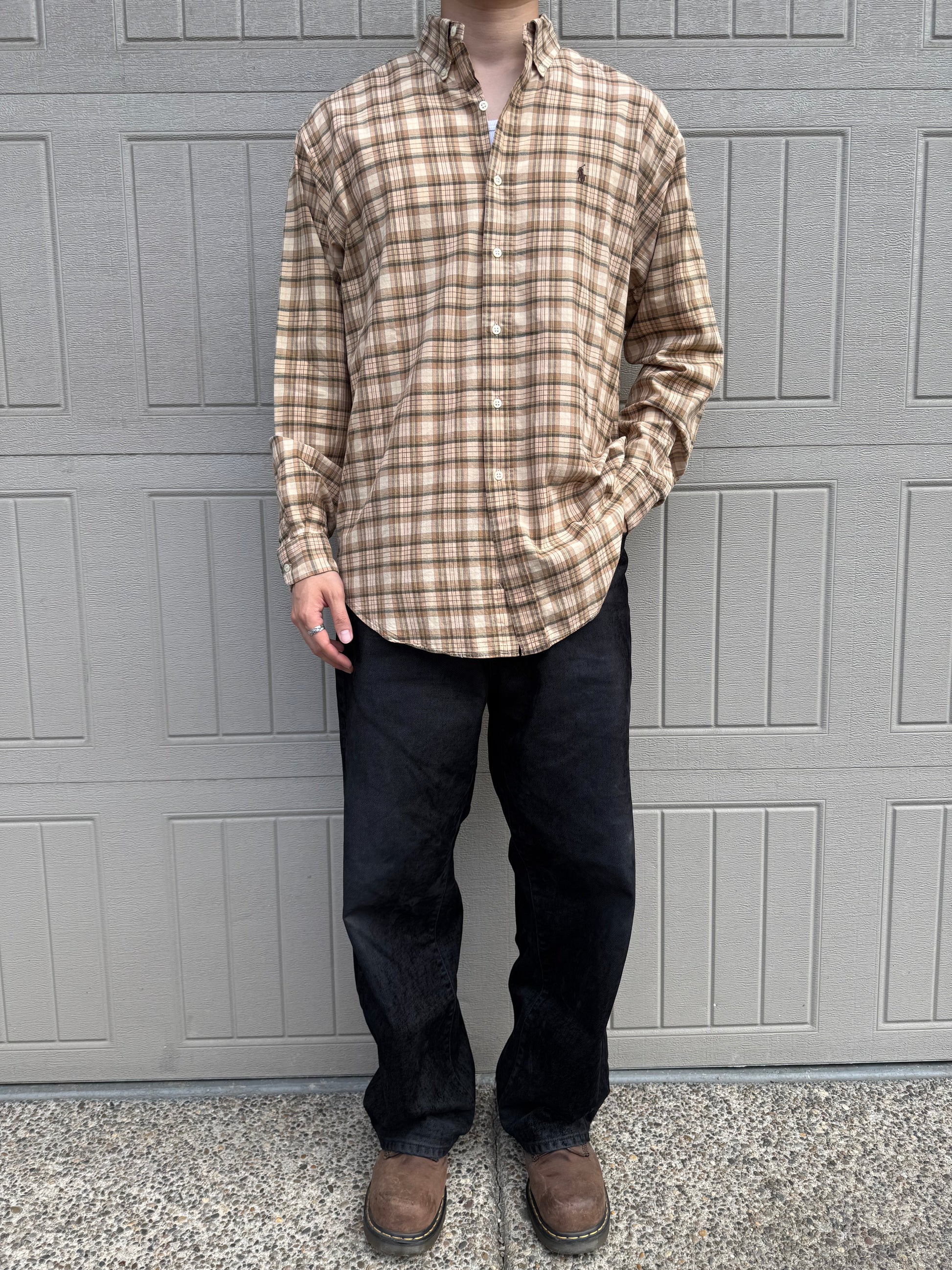 Ralph Lauren Blake Checked Long Sleeve Shirt KiiChain Clothing