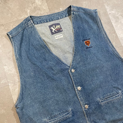 90s Lee Sport Denim Vest