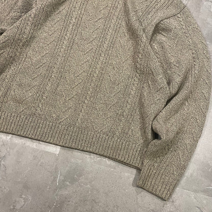 90s St. John’s Bay V-Neck Knitted Sweater