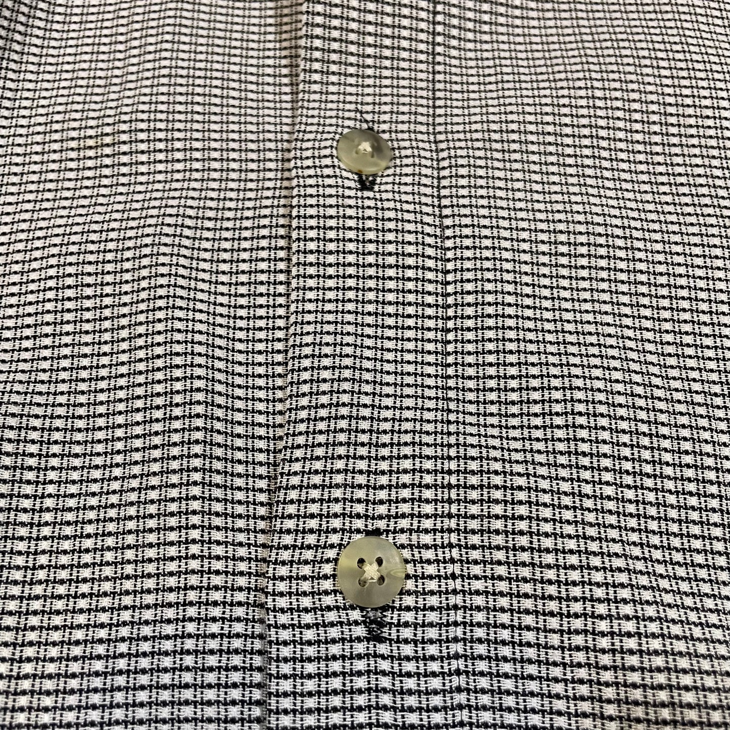 90s Pierre Cardin Rayon Gingham Checkered Shirt