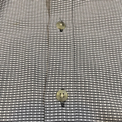 90s Pierre Cardin Rayon Gingham Checkered Shirt