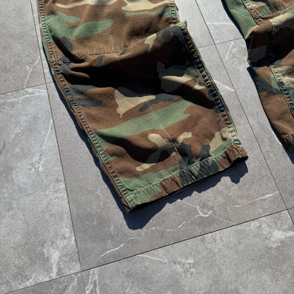 80s US Army 1988 Woodland Camouflage Military Pants